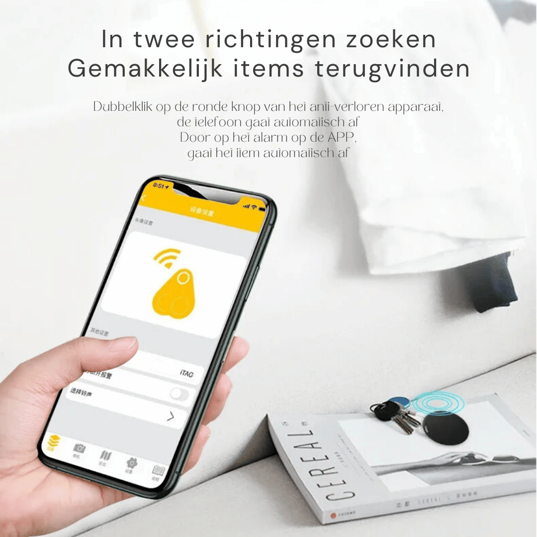 GPS-TrackerMagnetische Schlüssel- und Fahrzeugortung - 3er-Set