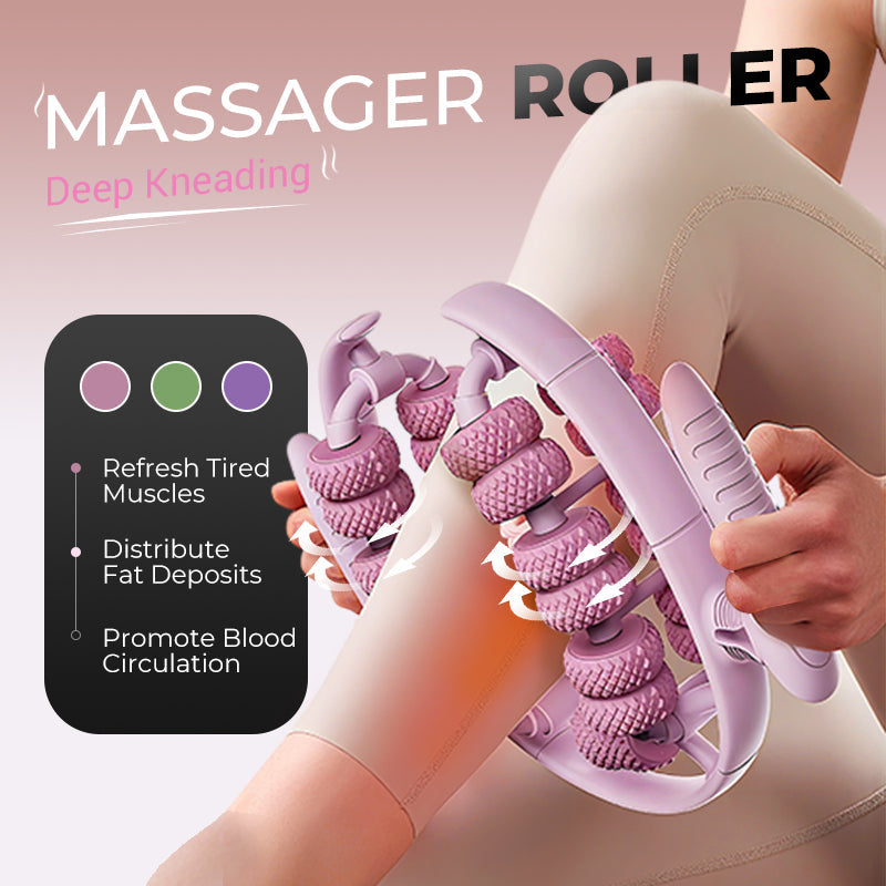 Massage-Roller für Beine mit ergonomischen Noppen