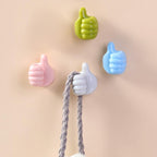 Thumbs-Up Cable Holder made of ABS Plastic