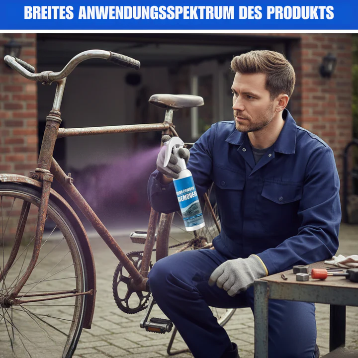 Rostentferner-Spray – Sauberes Metall in wenigen Minuten
