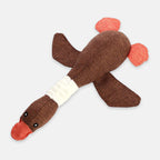 Durable dog toy duck with squeaker