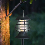 Solar Insect Lamp with Ground Stake – UV Light Trap for Outdoor Use