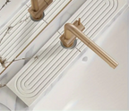 Matte made of diatomaceous earth – absorbent for kitchen and bathroom