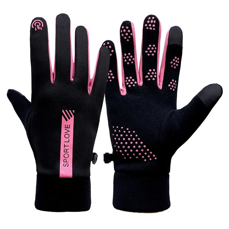 Waterproof Touchscreen Gloves with Non-Slip Grip