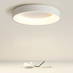 Runde LED-Deckenlampe – Skandinavisches Design, Warmweiß