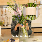 Flower Stem Holder for Vases – Perforated Bouquet Organizer, Set of 2