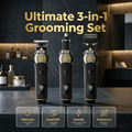 Men's 3-in-1 Grooming Set with T-Blade Trimmer and Foil Shaver