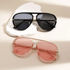 Pilotensonnenbrille mit klassischem Doppelsteg-Design