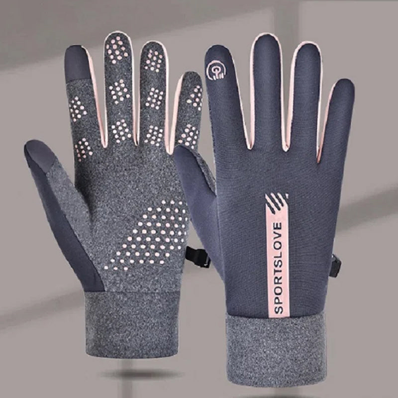 Waterproof Touchscreen Gloves with Non-Slip Grip