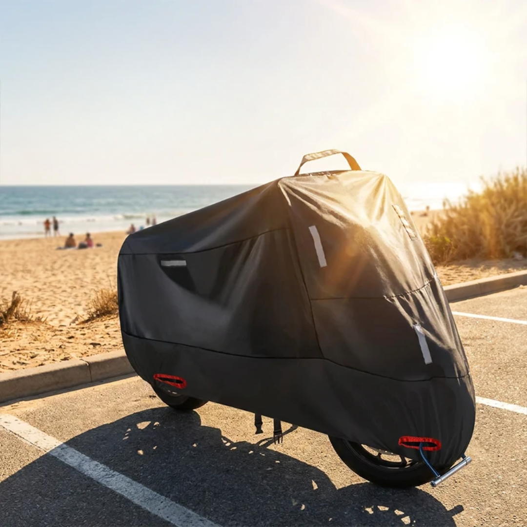 Motorradabdeckung Oxford-Gewebe mit Reflexstreifen