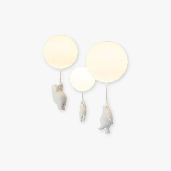 Bear & Balloon pendant lamp – Warm light for any room