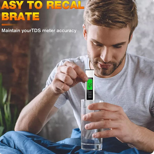 Digital TDS Water Tester with 4-in-1 Measurement Function