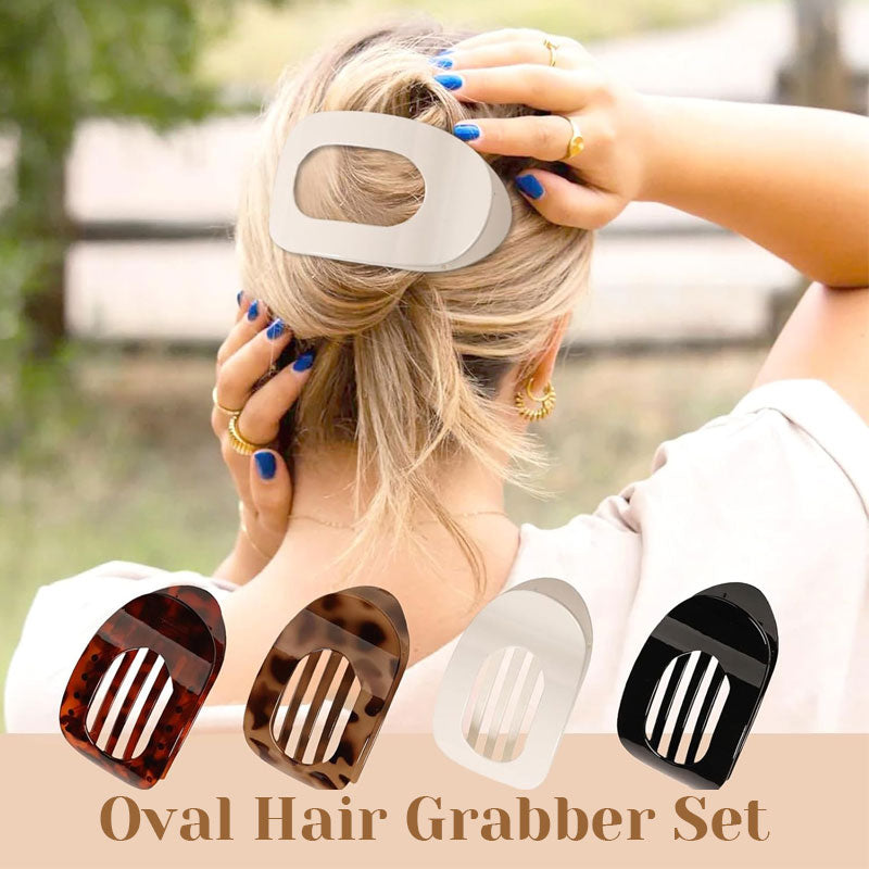 Oval Hair Clips