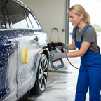 Electric Foam Spray Bottle – Cordless Foam Sprayer for Car Washing