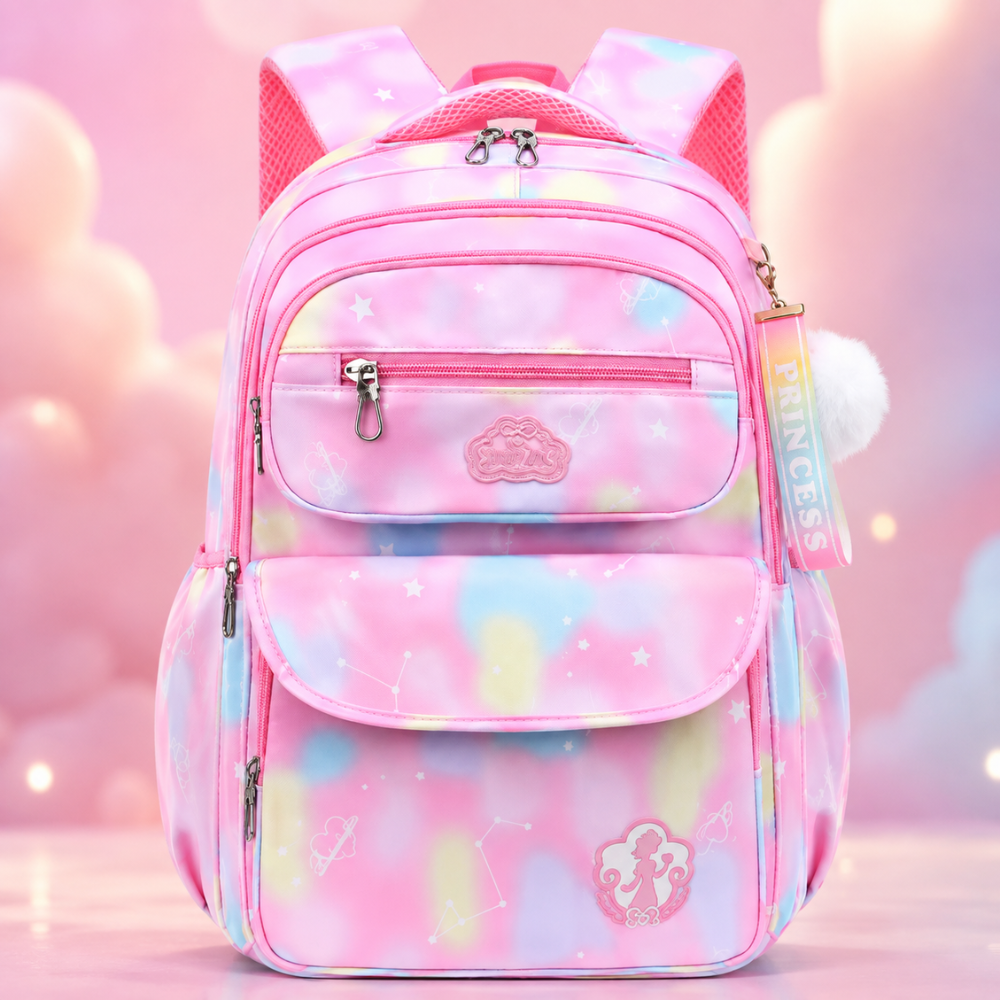 Kawaii Kinder-Rucksack für Mädchen mit mehreren Fächern