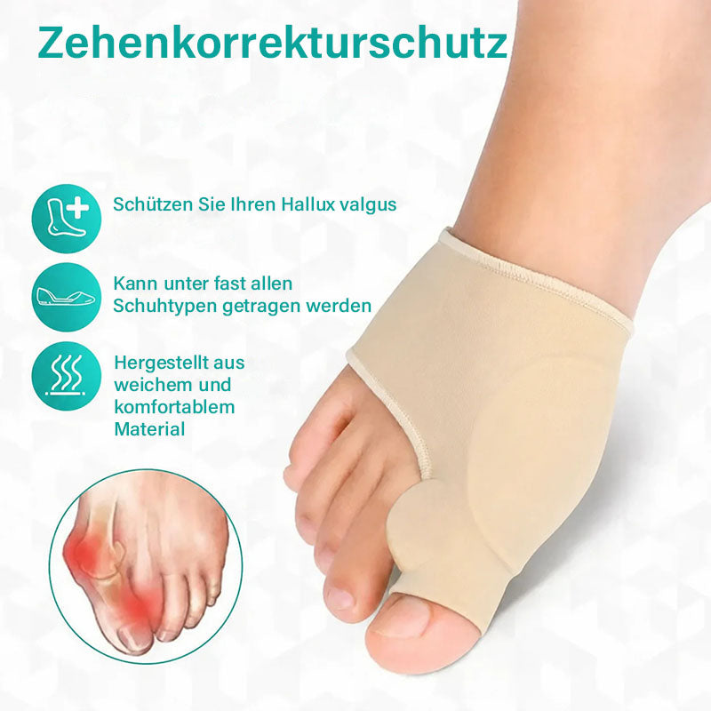 Zehenschutz mit Gel-Polster – Weiche Korrektur bei Hallux valgus