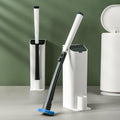 Toilet Brush with Disposable Sponge Heads – Hygienic System