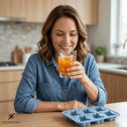 Eiswürfelform Silikon Highland-Kuh mit 6 Mulden