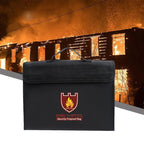 Fireproof document bag with shoulder strap cm