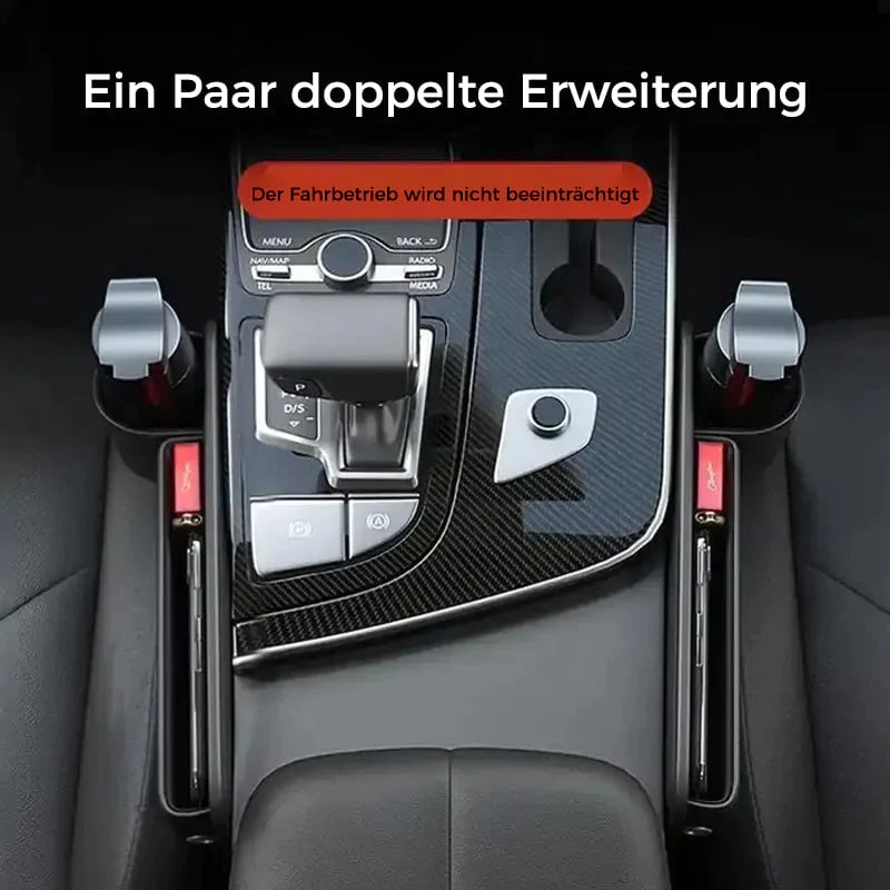 Auto-Organizer für Sitzlücke mit Getränkehalter