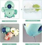 Wind-Up Swimming Turtle Bath Toy – Set of 6