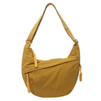 Nylon Crossbody Bag with Multiple Compartments – Lightweight and Practical
