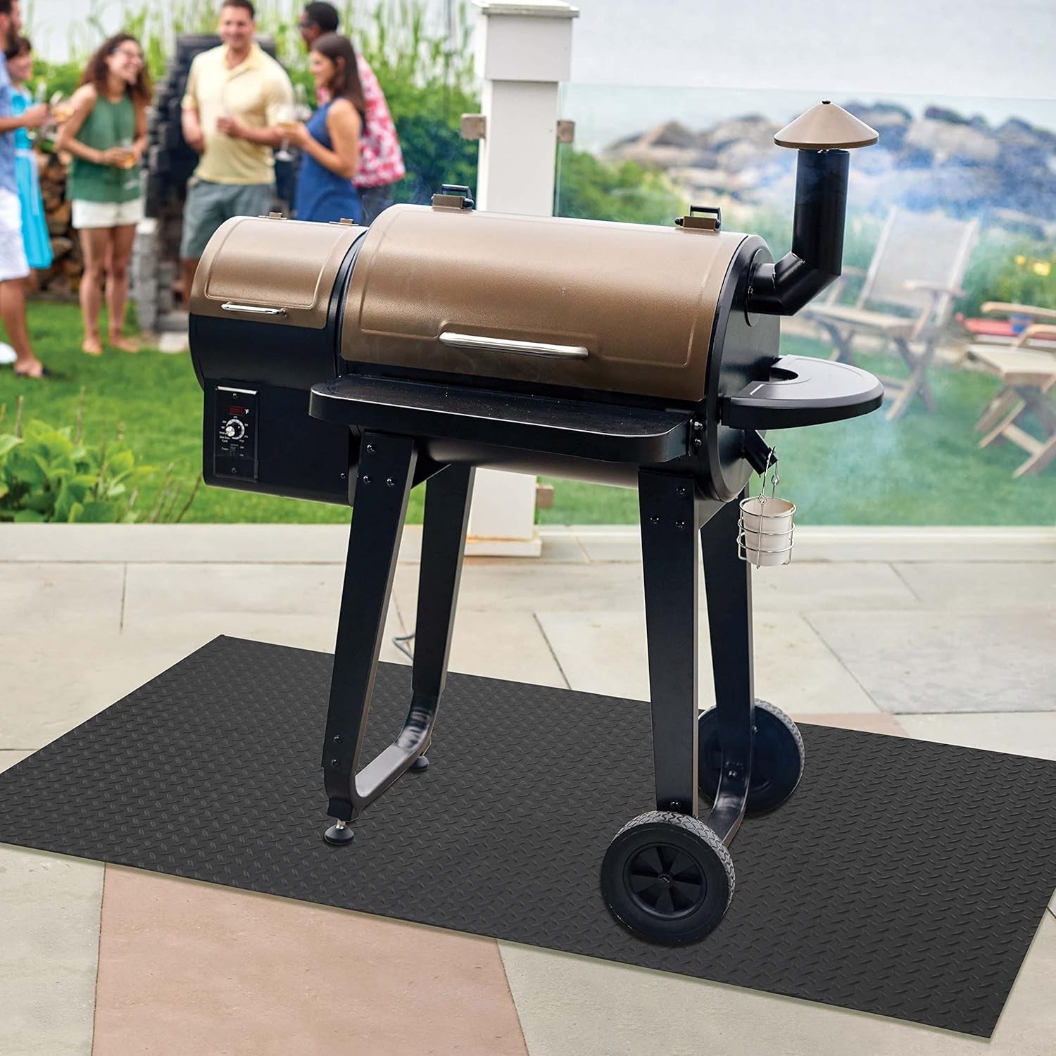 Grillmatte Terrasse – Schutz vor Fettspritzern und Funken