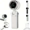 Handventilator USB wiederaufladbar mit 5 Geschwindigkeiten