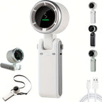 Handventilator USB wiederaufladbar mit 5 Geschwindigkeiten