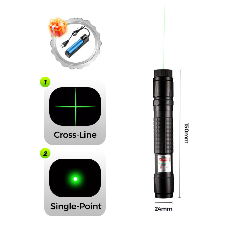 Kreuzlinien-Laserpointer mit Stativhalterung