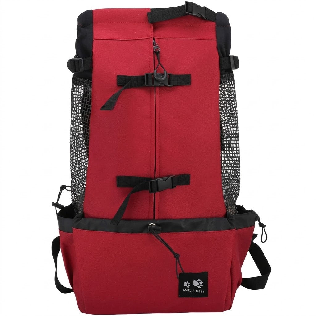 Hundetrage Rucksack mit atmungsaktivem Gewebe