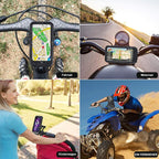 Smartphone-Halterung Fahrrad wasserdicht mit kabellosem Laden