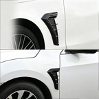 Auto Seitenschlitze Karbon-OptikDekorative Lüftungsblenden