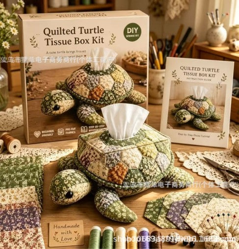 Taschentuchbox-Hülle DIY-Set mit Tierdesign