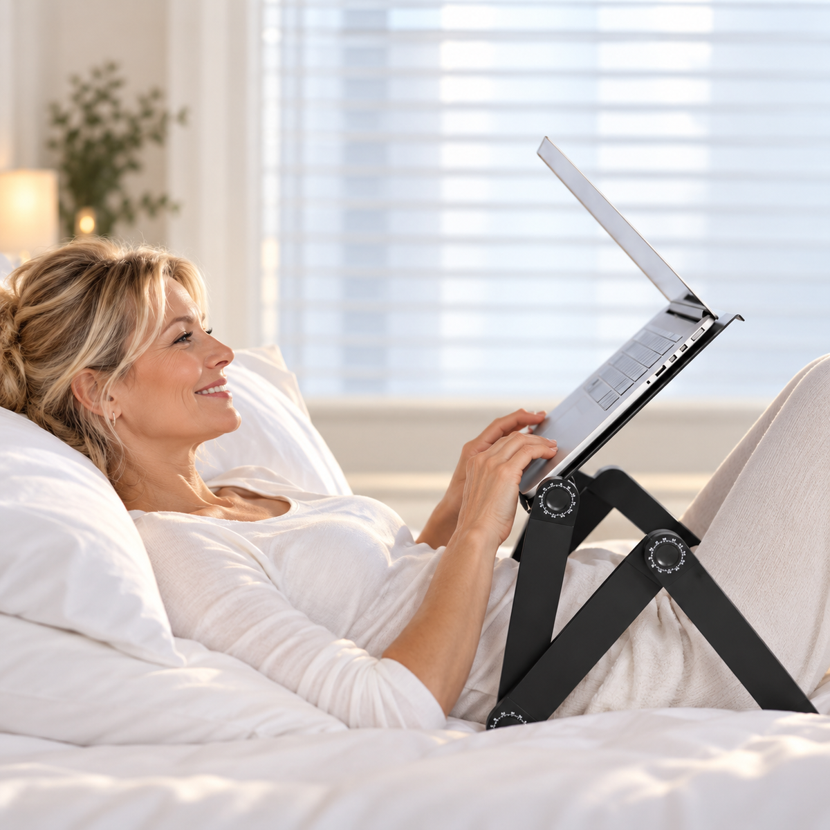 Laptopständer 360° höhenverstellbar mit Kühlung