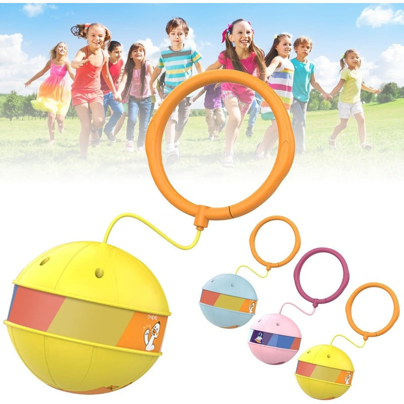 LED ankle ball jump rope with light rope