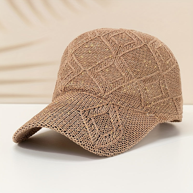 Baseball cap with mesh structure – breathable and adjustable