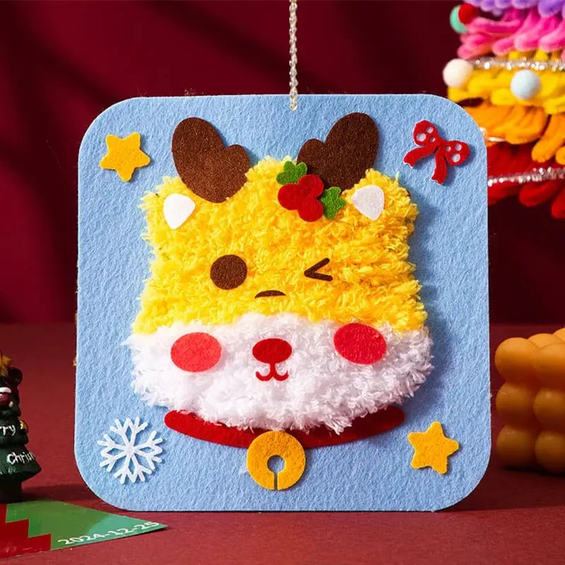 DIY Weihnachtsstickerei-Set — Bastelspaß mit Kindern & Freunden Mivoza Deutschland