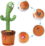 Dancing Cactus with 120 Songs and Voice Recording