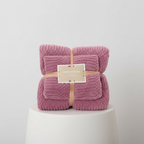 2-piece towel set made of coral fleece