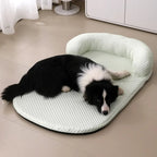 Cooling mat for pets with silk cover