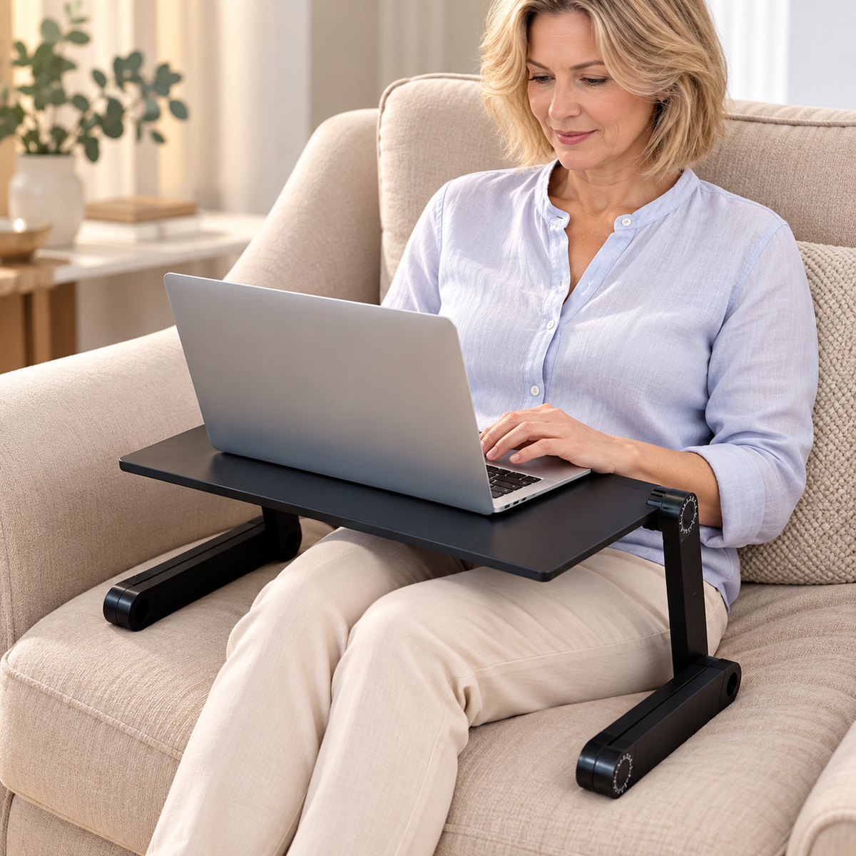 Laptopständer 360° höhenverstellbar mit Kühlung
