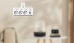 Steckdosenleiste mit USB-A, USB-C und integriertem Nachtlicht