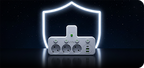 Steckdosenleiste mit USB-A, USB-C und integriertem Nachtlicht