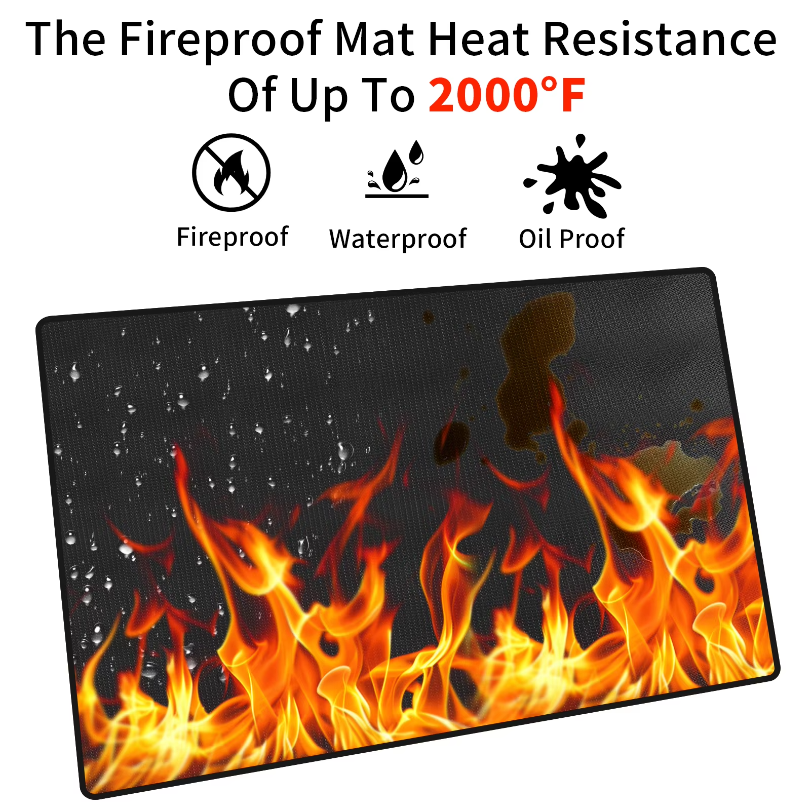 Grillmatte Terrasse – Schutz vor Fettspritzern und Funken