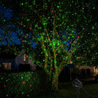 Red/Green Laser Light Projector for the Garden with Remote Control & Timer – Outdoor Use