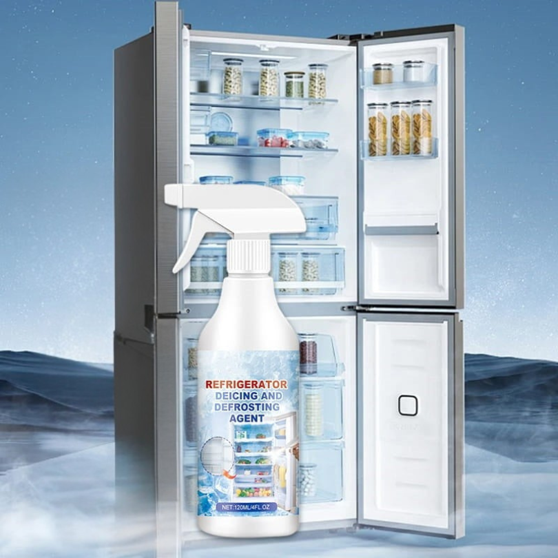 Kühlschrank-Enteiserspray – Schnell und schonend ohne Kratzen