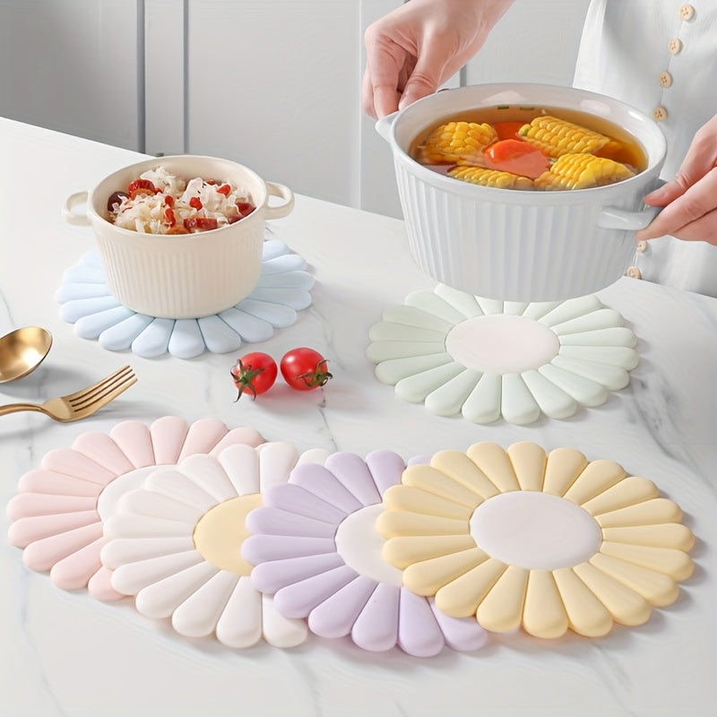 Silikon Topfuntersetzer Gänseblümchen 25 cm