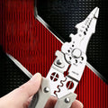 Multifunctional wire stripper with crimping function