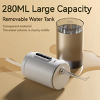 Electric oral irrigator with 3 pressure settings